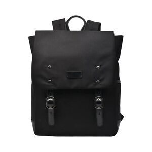 New Candie Black Nylon Backpack with Adjustable Straps